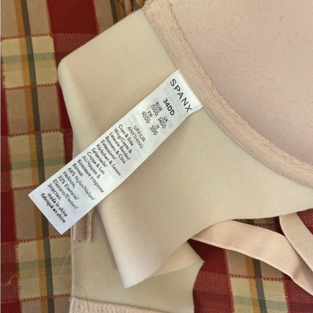 SPANX Nude Strapless Push-Up Bra